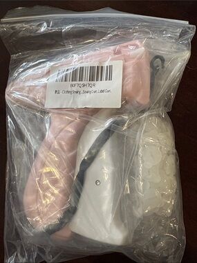 Pink and White Handheld Label Tagging Gun